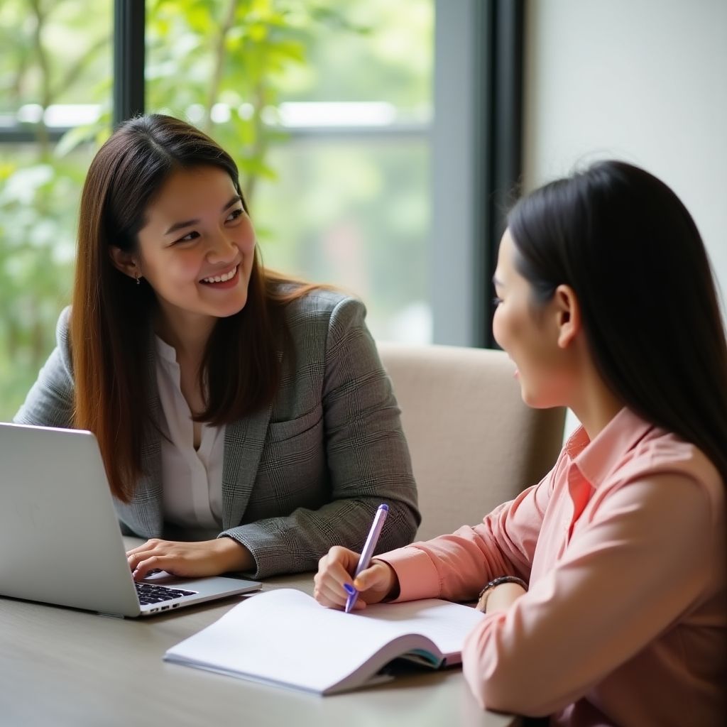 Personalized English tutoring session with Malaysian students